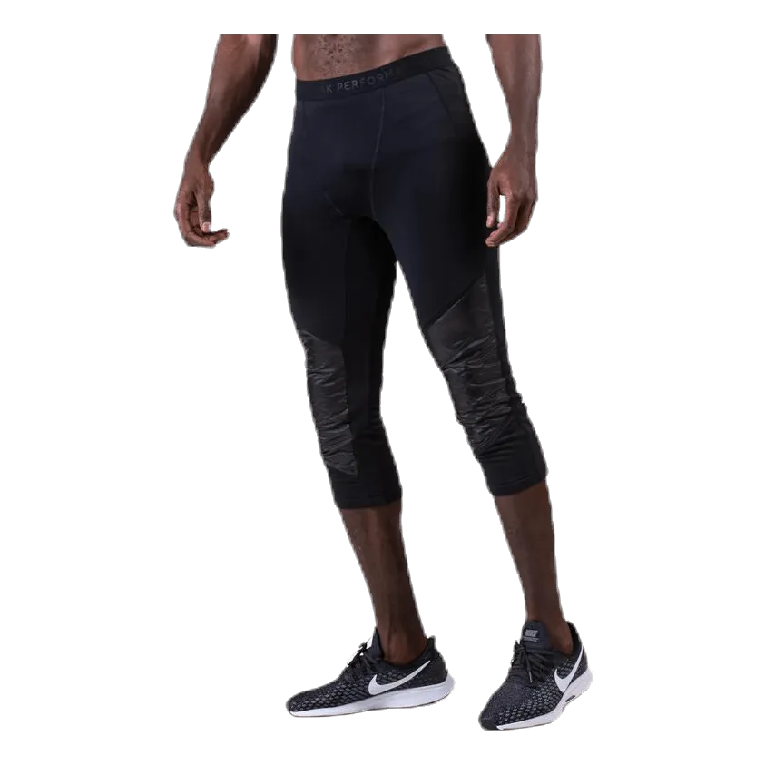 Alum Hybrid Short Johns Black