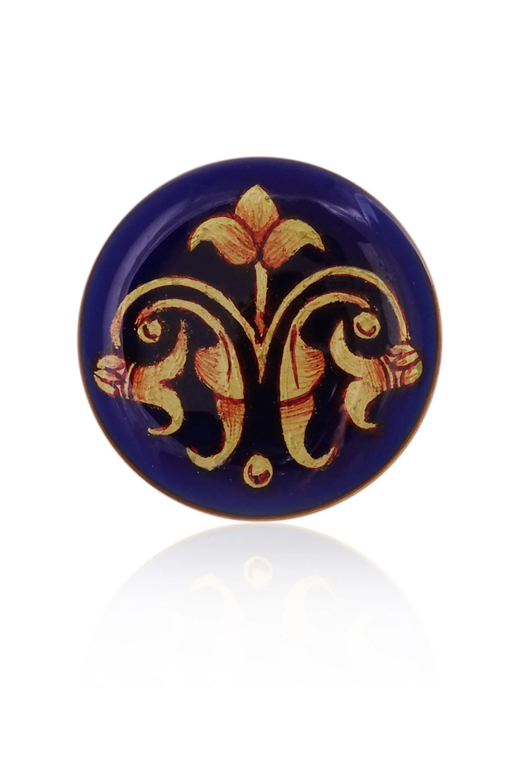 BLUE ZELLIGE CUFFLINKS