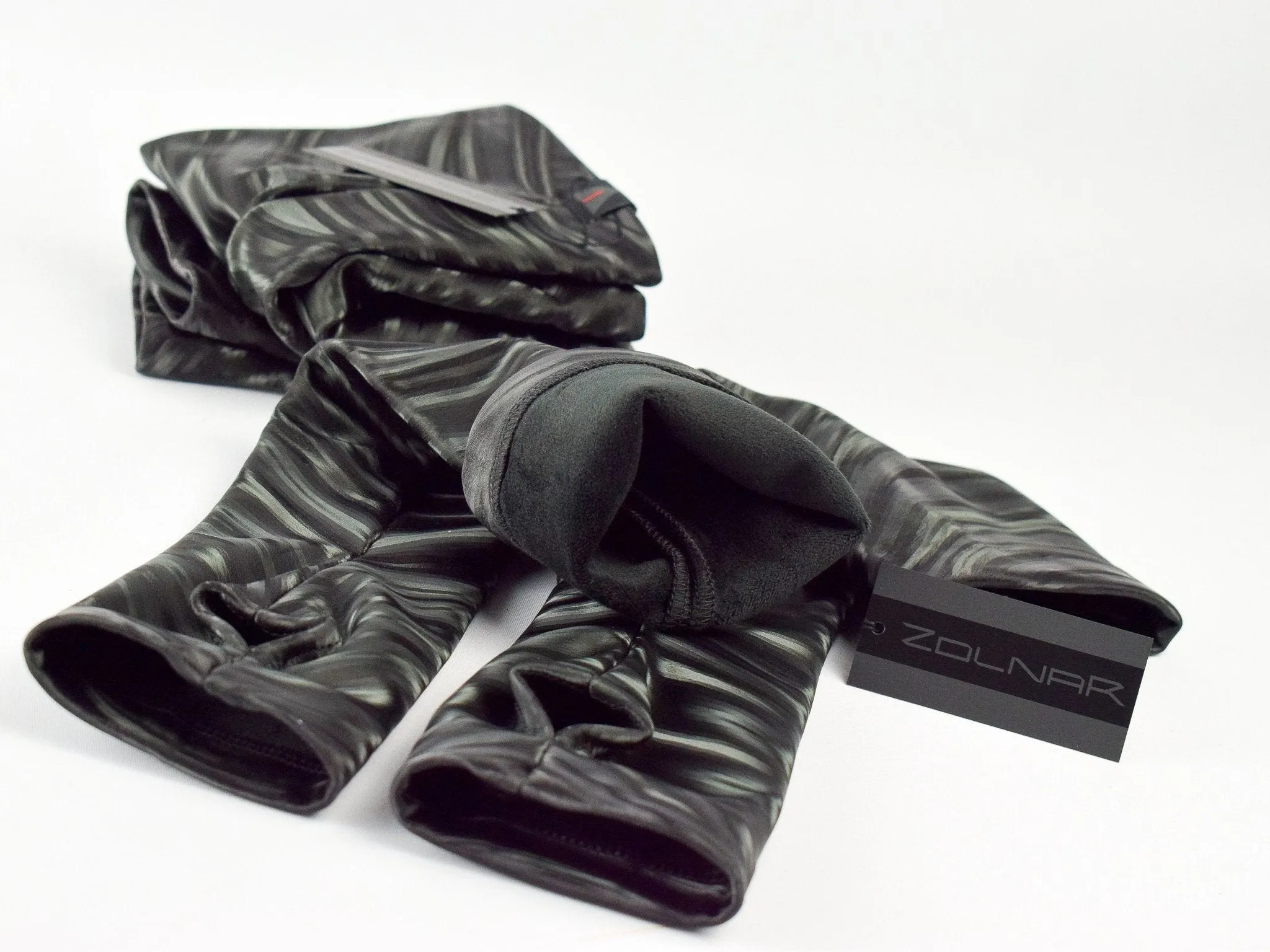 FG40-PUf Black PU arm warmers