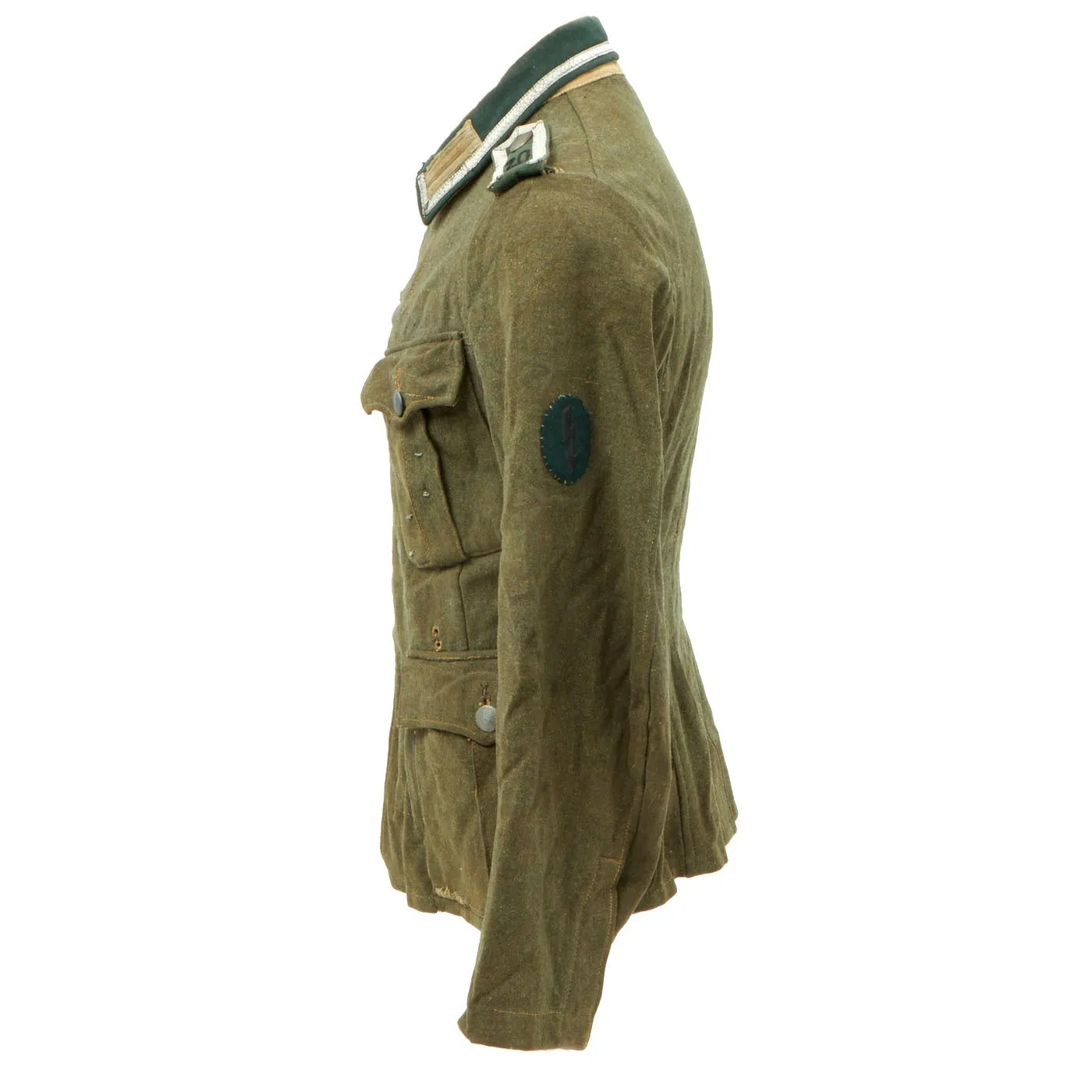 Original German WWII Early War M36 Heer Army Tunic - Combat Worn